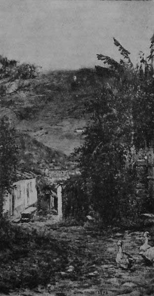 Henrique Bernardelli Landscape of Ouro Preto